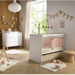 Chambre DUO PALOMA Lit 60x120 Commode