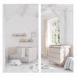 Chambre DUO HAZEL Lit 70x140 Commode à Langer Cashmere Beige   YUNY BY PAIDI