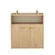 Commode 2 portes 1 niche ADELE SAUTHON - 2