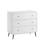 Commode 3 tiroirs BLANCA Blanc