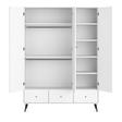 Armoire 3 portes Blanca blanc VOX - 2