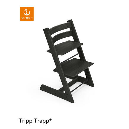 Chaise haute TRIPP TRAPP chêne Noir STOKKE - 2