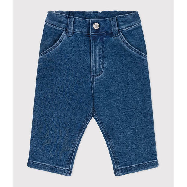 Pantalon bleu délavé 12m PETIT BATEAU