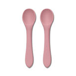 Lot de 2 cuillères en silicone ROSE