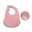 Bavoir silicone avec récupérateur ROSE LORELLI - 2