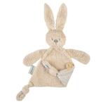 Doudou Lapidou Teddy triangle Glow avec motif imprimé sable