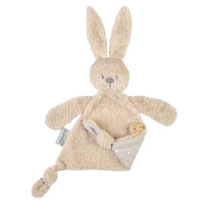 Doudou Lapidou Teddy triangle Glow avec motif imprimé sable NATTOU