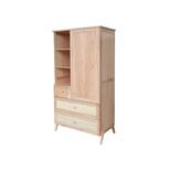 Armoire 1 porte MARELIA BOIS Naturel