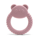 Hochet de dentition en silicone Panda Rose