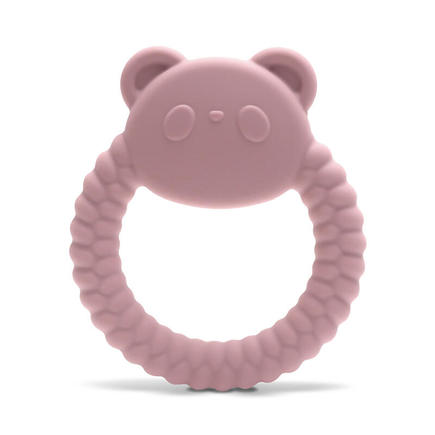 Hochet de dentition en silicone Panda Rose LORELLI