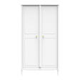 Armoire 2 portes LAFAYETTE Neige THEO - 5