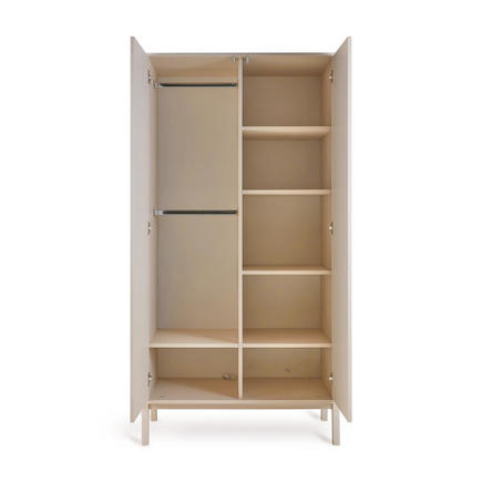 Armoire 2 portes ASHI Argile QUAX - 2