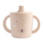 Tasse d'apprentissage en silicone Mrs. Rabbit - Rose