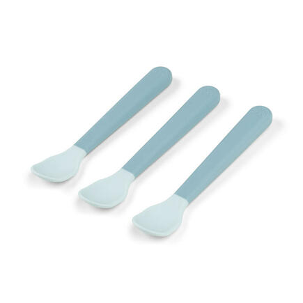 Lot de 3 cuillères Foodie Easy-grip Bleu DONE BY DEER - 3