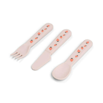 Set de 3 couverts Foodie Tiny Farm Rose DONE BY DEER - 2