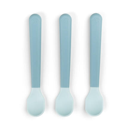 Lot de 3 cuillères Foodie Easy-grip Bleu DONE BY DEER - 2